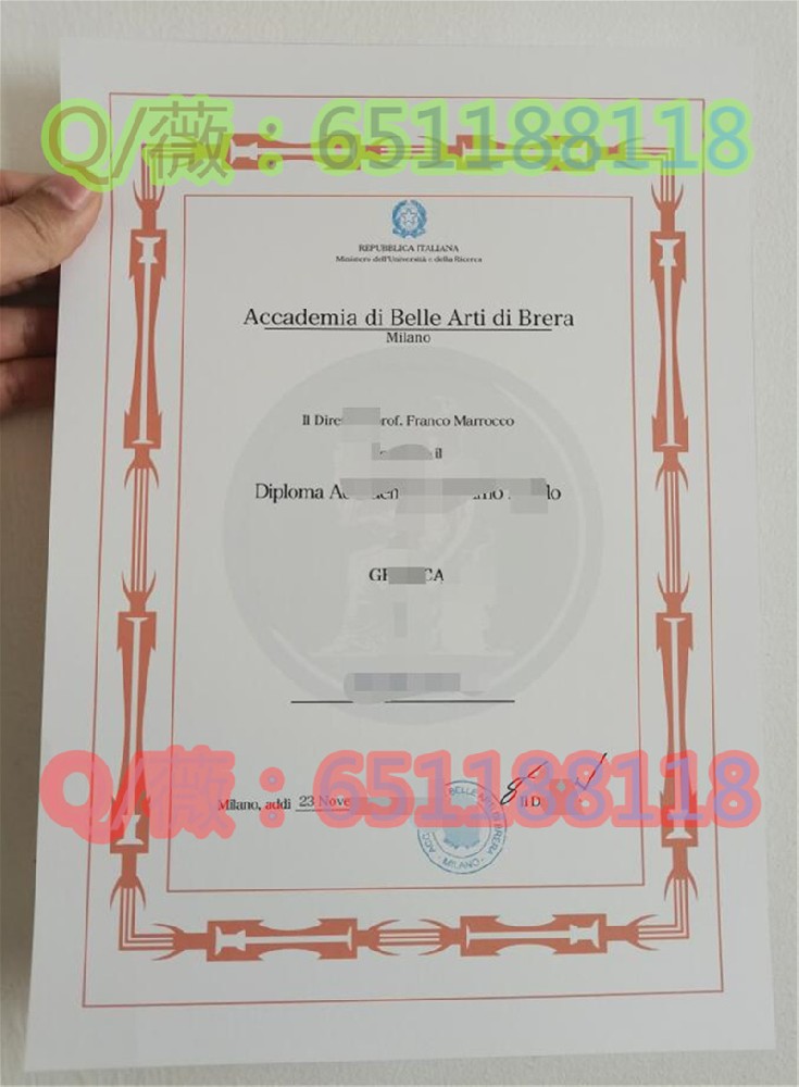 意大利都灵美术学院毕业证样本|Accademia Albertina di belle arti di Torino文凭