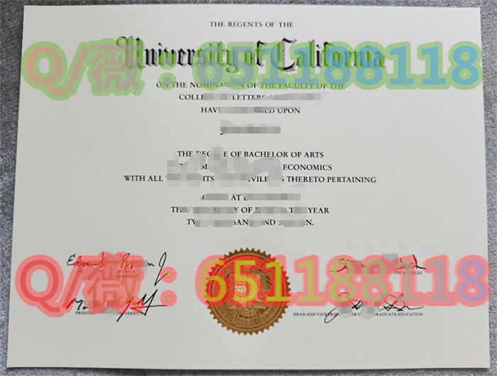 加利福尼亚大学洛杉矶分校毕业证样本|University of California, Los Angeles毕业证|UCLA毕业证