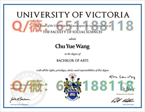加拿大维多利亚大学毕业证样本|University of Victoria diploma|维大文凭|UVic毕业证