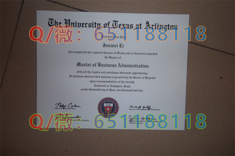 德州大学阿灵顿分校毕业证样本|UTA文凭|UT Arlington成绩单