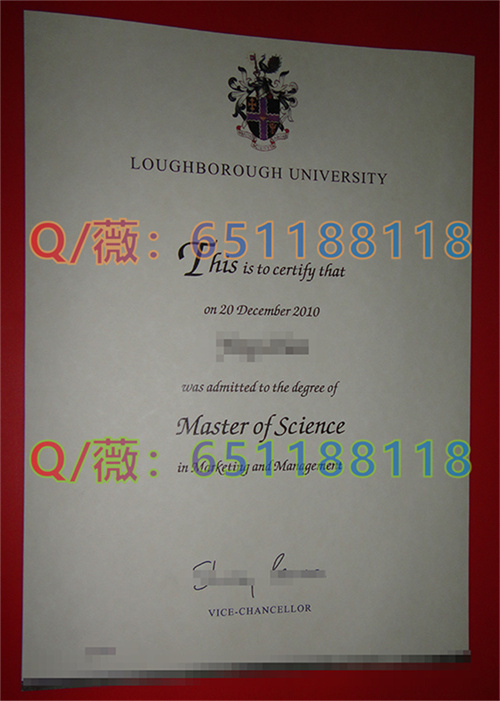 拉夫堡大学毕业证样本|Loughborough University diploma|LU文凭样本