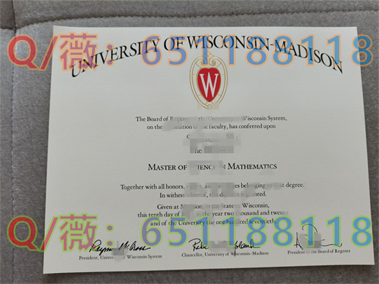 英国威斯康星大学麦迪逊分校毕业证样本|University of Wisconsin–Madison diploma|UW–Madison文凭定制