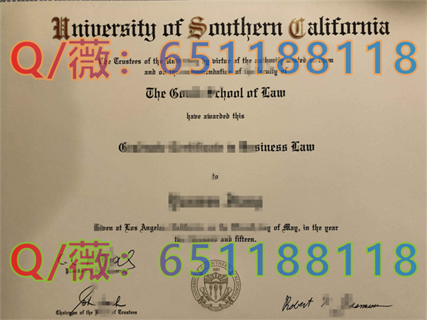 制作南加利福尼亚大学毕业证|University of Southern California diploma|SC文凭定制